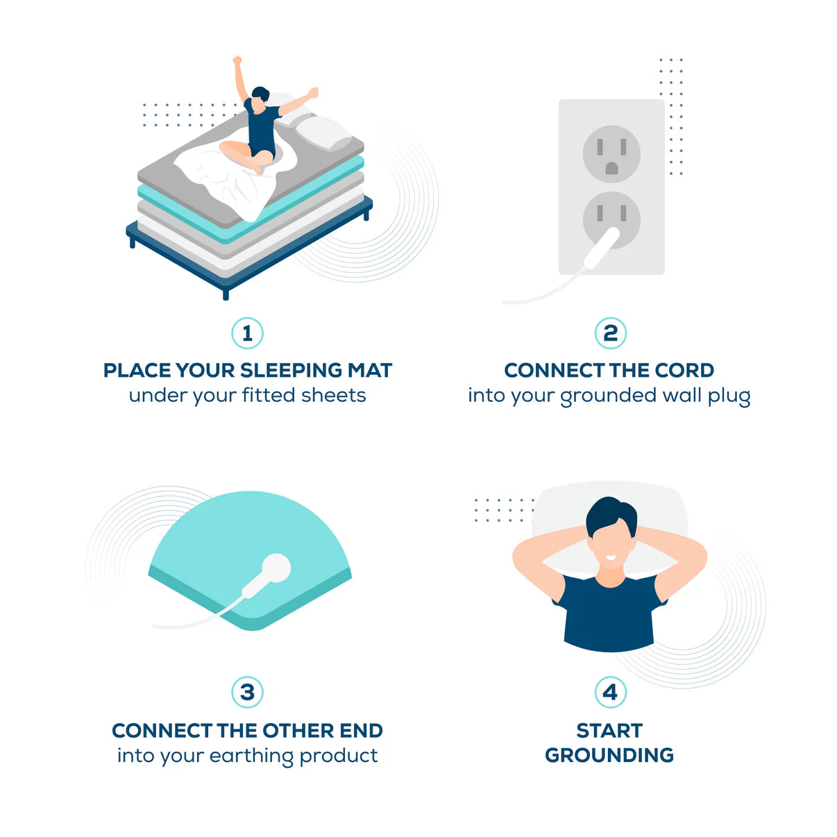 Evervela Premium Leather Grounding Mat